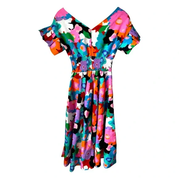 Molly Bracken Quinn Floral Midi Dress - Picture 4 of 7